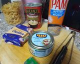 A picture of step 1 of Tuna Cheesy Casserole.