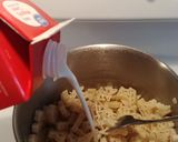 A picture of step 2 of Quick Pesto Cream Pasta.