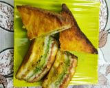 A picture of step 7 of Three colors sandwich.
