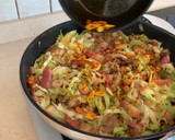 Foto del paso 6 de la receta: Col con bacon y setas