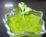 A picture of step 4 of Green chutney.