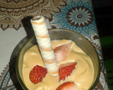 Foto del paso 7 de la receta: "Mousse de dulce de leche y frutillas"