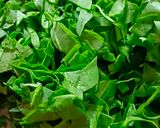 A picture of step 1 of Palak Paneer.