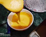 A picture of step 2 of Tri Color Boondi.