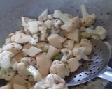 A picture of step 4 of Punjabi style dry aloo gobi.