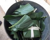 Hình bước làm 19 của món Bánh chưng xanh