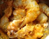 A picture of step 3 of Crispy Prawn pakora.