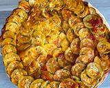 Une image de l'étape 7 de Tatin de courgettes.