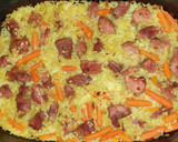Foto del paso 3 de la receta: Arroz al horno con pavo y curry