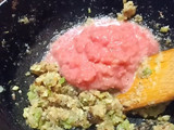 Raw Turmeric Curry (kachi haldi ki sabzi)