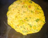 A picture of step 2 of Meethi thepla.