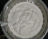 A picture of step 1 of Trirangi Dhokla Cake.