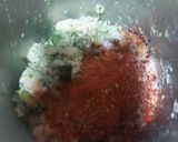 A picture of step 4 of Chicken mince Turkish kababs Indian style with curd chutney raita.