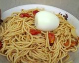 A picture of step 4 of Spicy Stir Fried Spaghetti.