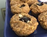 Foto del paso 8 de la receta: Muffins integrales de manzana y canela (relleno 🎁)