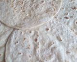 A picture of step 4 of Veg Kathi Rolls.