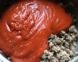 A picture of step 5 of Homemade Meat Sauce with Rolled Oats & Lentil Flour.