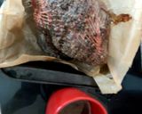 A picture of step 5 of My Peppered Roast Beef with Peppercorn Sauce. 😋.
