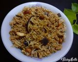 A picture of step 9 of Vangi Bhaat.