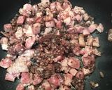 Foto del paso 2 de la receta: Col con patata y butifarra negra. En mi tierra « trinxat de la cerdanya »