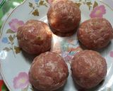 Hình bước làm 1 của món Xíu mại sốt cà chua
