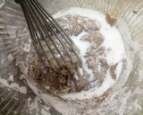 A picture of step 7 of Eggless Red Velvet Cake (without oven).