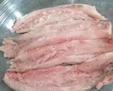 Une image de l'étape 1 de Poisson mariné à la plancha et bourrache.