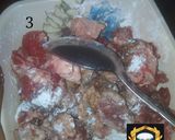 A picture of step 1 of Beef stir fried sauce.