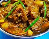 A picture of step 14 of Kathal ki sabzi.