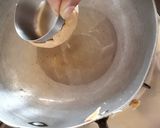 A picture of step 13 of Rajgira katori chat.