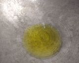 A picture of step 2 of Leftover chapathi mixture.