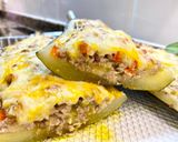 Foto del paso 14 de la receta: Calabacín relleno con gratinado de queso