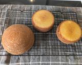 A picture of step 3 of Super Mario Mushroom Cake.