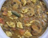 A picture of step 6 of Egg Mushrooms Tadka.