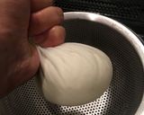 A picture of step 6 of Caprese with cheese made from milk and yogurt.