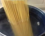 Foto del paso 2 de la receta: Spaghetti con crema y mayonesa