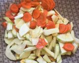 Foto del paso 1 de la receta: Revuelto de zucchini y zanahoria 🍳