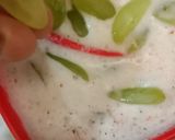 A picture of step 2 of Grapes Raita.
