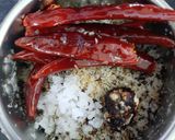 A picture of step 3 of Coconut, split black gram chutney.