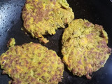 Hamburguesa de lentejas al curry! 🍽️