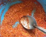 A picture of step 2 of Amla pickle (Takku).