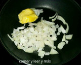 Foto del paso 1 de la receta: Fritata de setas y jamón