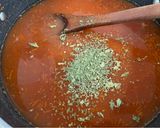 Foto del paso 4 de la receta: Crema de tomates con maní y suero de kéfir