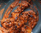 A picture of step 5 of Baingan ka aachar- Goanese Brinjal pickle.