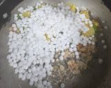 A picture of step 3 of Sabudana Khichdi.