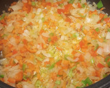 Foto del paso 3 de la receta: Albóndigas de soja en salsa verde con verduras pochadas