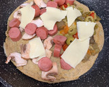 Foto del paso 3 de la receta: Tortita fit de chía y cacahuete rellena