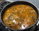 Une image de l'étape 24 de Soupe anti gaspi au chou, poireaux, navets, pommes de terre, tomate au lard.