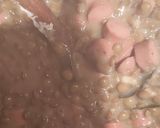 Pikáns lencsefőzelék,joghurttal,roppanós virslivel 🥣🥣🥣 recept fázis 4 fotója