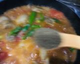 A picture of step 8 of Charsi karahi.